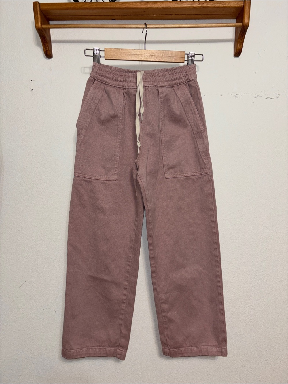 Jungmaven women’s ocean pants in mauve purple